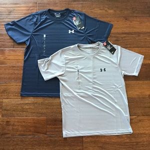 Two Under Armour Loose Heatgear T-shirts medium